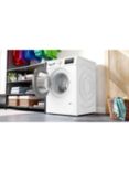 Bosch Series 4 WAN28282GB Freestanding Washing Machine, 8kg Load, 1400rpm Spin, White