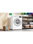 Bosch Series 4 WAN28250GB Freestanding Washing Machine, 8kg Load, 1400rpm Spin, White