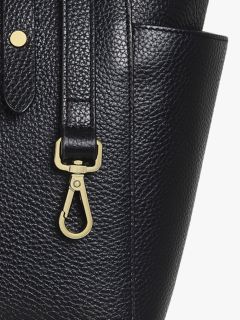 Radley Bexley Street Medium Shoulder Bag, Black at John Lewis & Partners