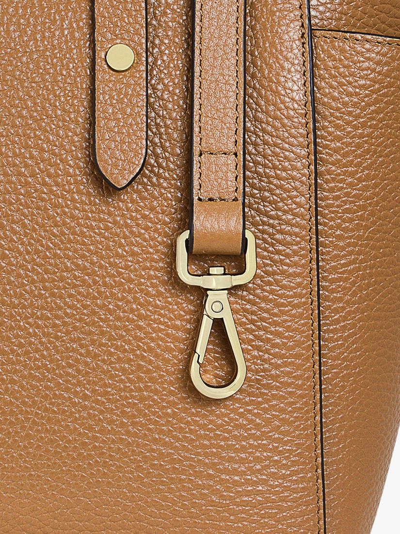 Radley Silk Street Medium Zip Top Multiway Shoulder Bag, Caramel at ...