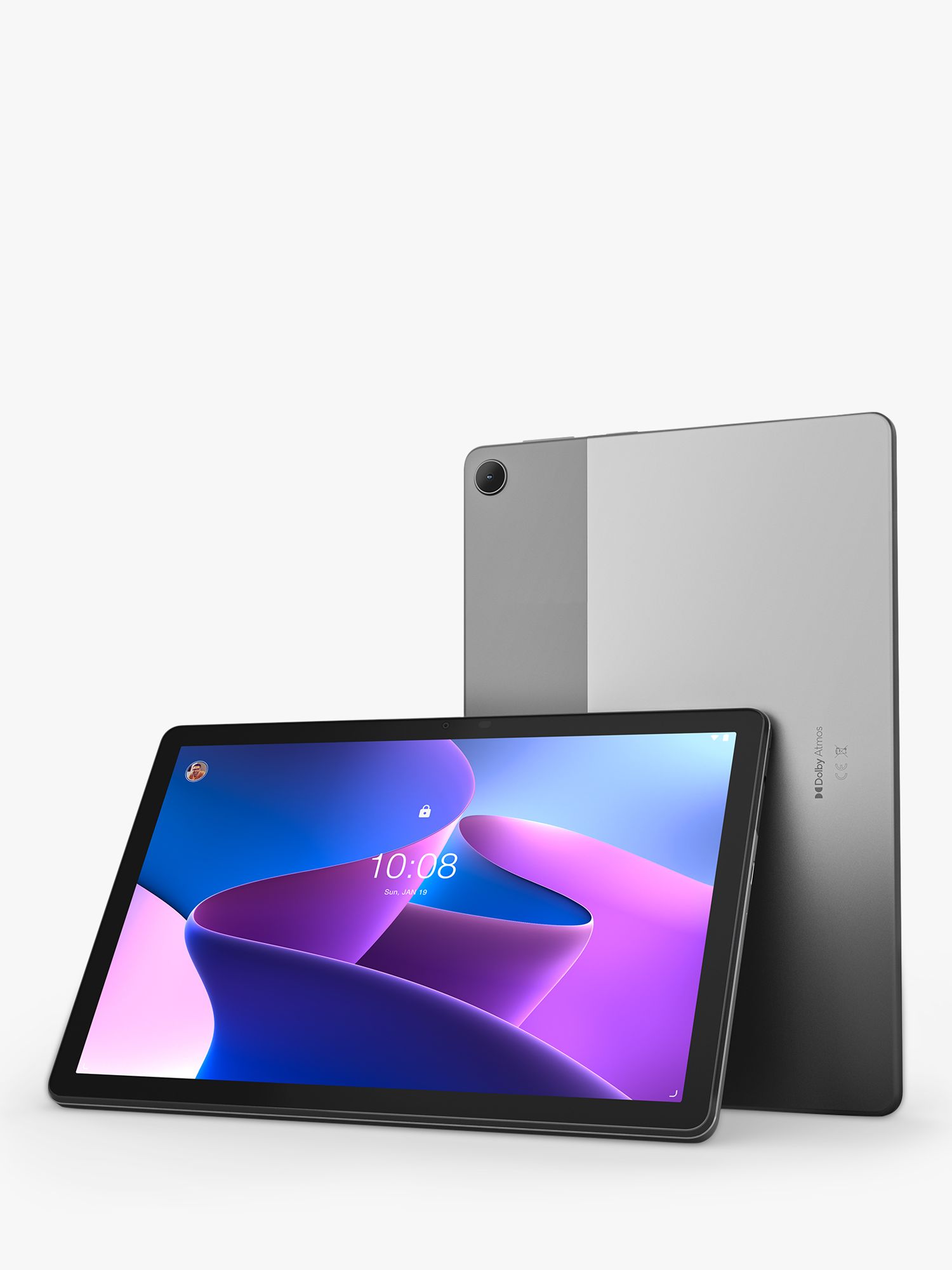Tab M10 ZAAE0051GB Tablet (3rd Generation), Android, 4GB RAM, 64GB eMMC, 10.1”, Grey
