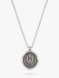 Dower & Hall Men's Phoenix Talisman Pendant Necklace