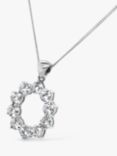 Milton & Humble Jewellery Second Hand 18ct White Gold Diamond Pendant Necklace