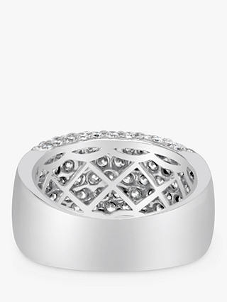 Milton & Humble Jewellery Second Hand 18ct White Gold Diamond Pavé Ring