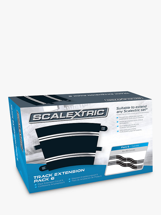 Scalextric Track Racing Curve Extension Pack 6