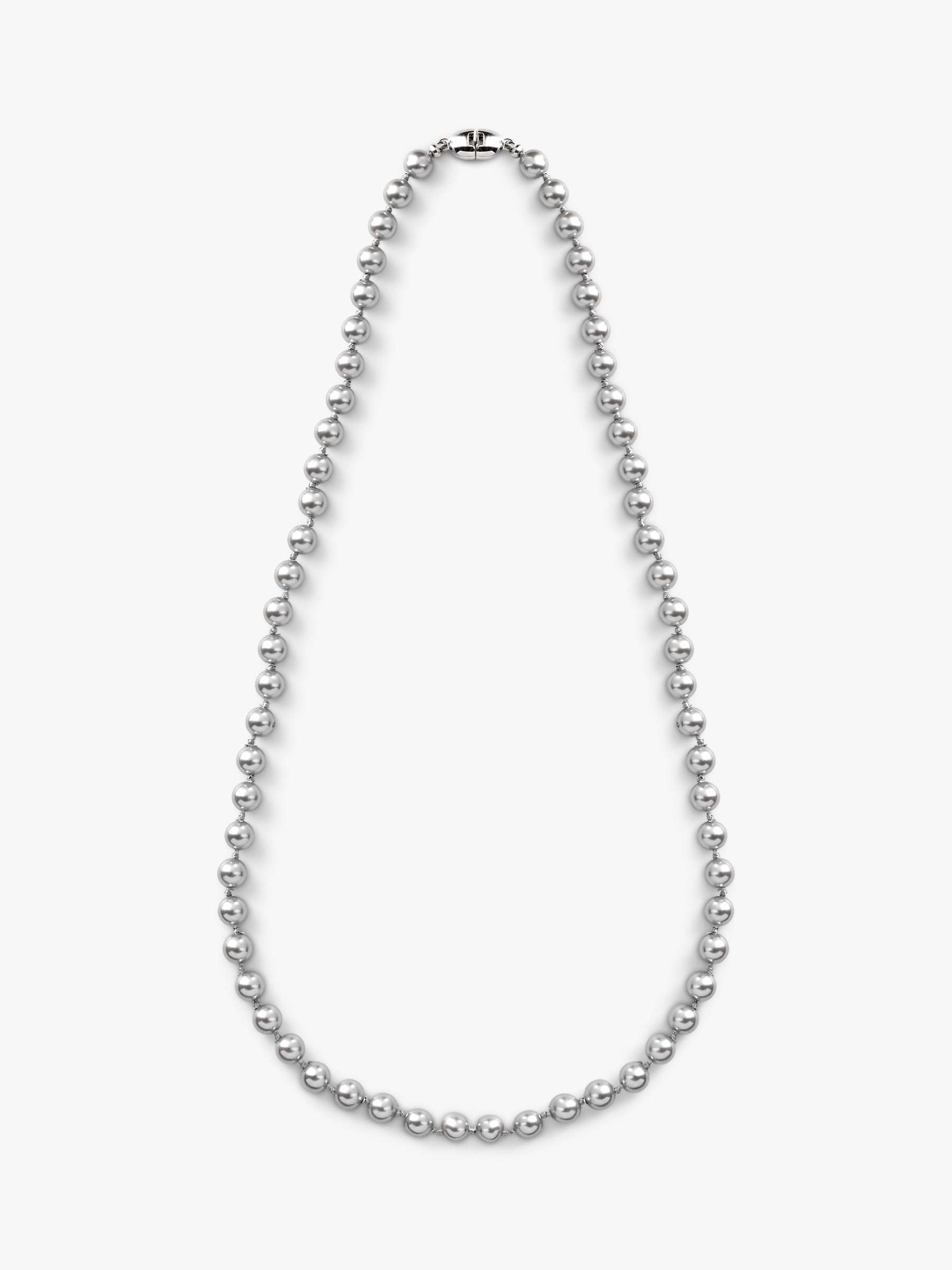 Buy Eclectica Vintage Monet Single Row Faux Pearl Necklace, Dated Circa 1980s Online at johnlewis.com