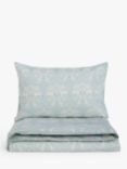 Morris & Co. Brer Rabbit Reversible Pure Cotton Duvet Cover and Pillowcase Set, Blue