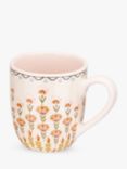 Cath Kidston Painted Table Stoneware Breakfast Mug, 300ml, Pink/Multi