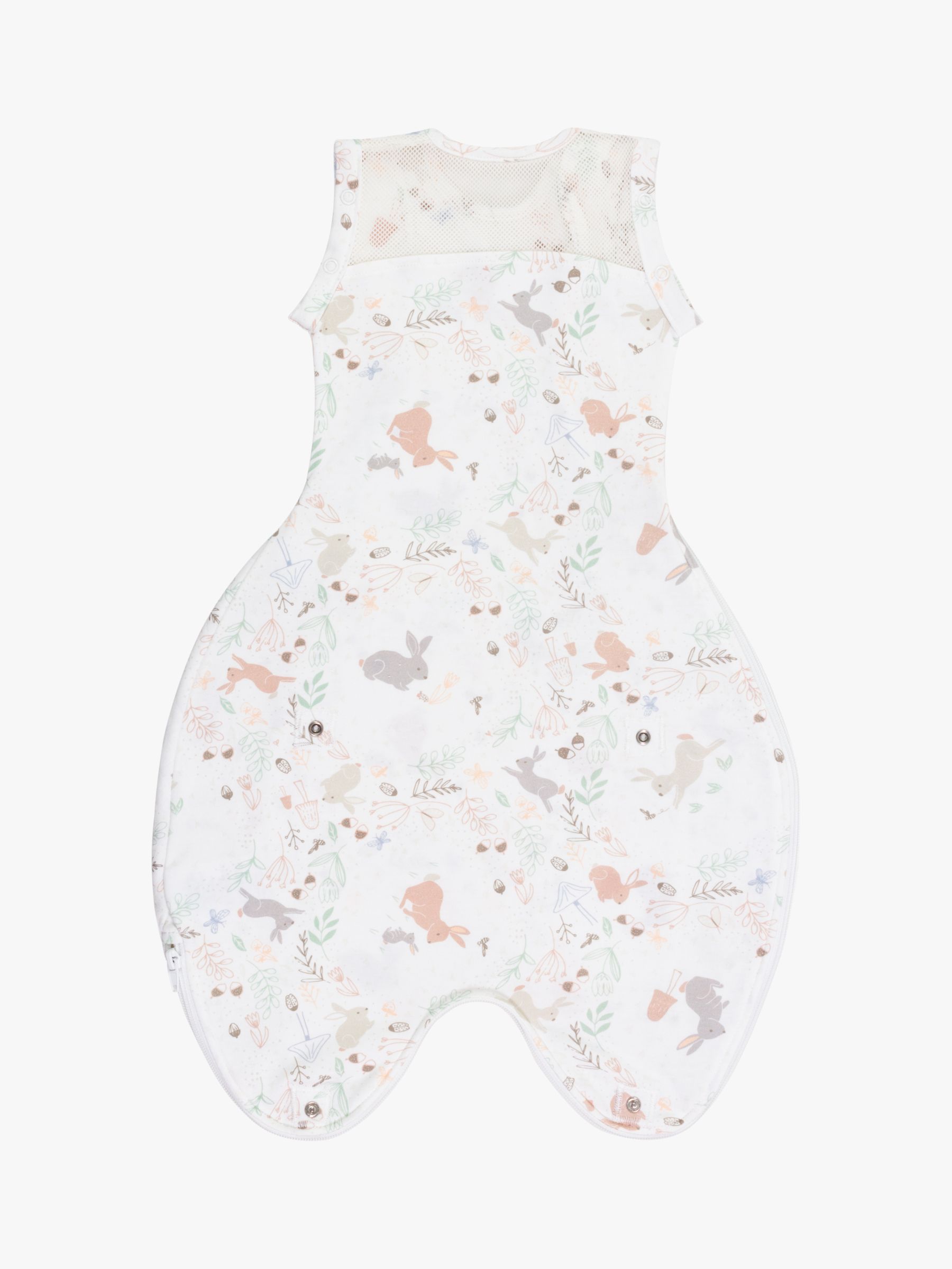 Purflo Swaddle To Sleep Storybook Print Baby Swaddle Bag, 2.5 Tog, Nutmeg