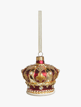 John Lewis Royal Fairytale Jewelled Crown Bauble