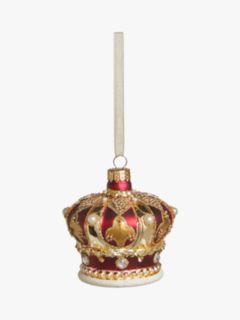John Lewis Royal Fairytale Jewelled Crown Bauble
