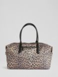 L.K.Bennett Mayla Leopard Print Weekend Tote Bag, Multi