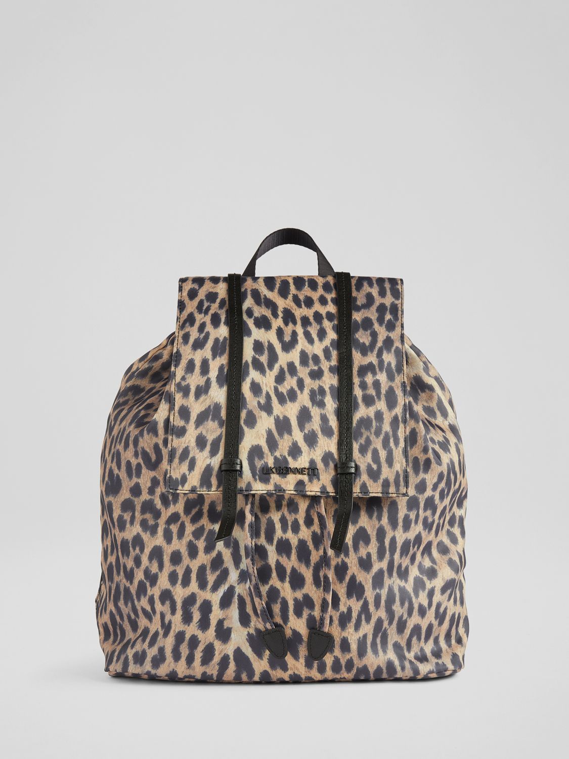 L.K.Bennett Billie Backpack, Leopard