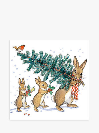 Museums & Galleries Bringing Home the Tree Charity Christmas Cards, Pack of 8