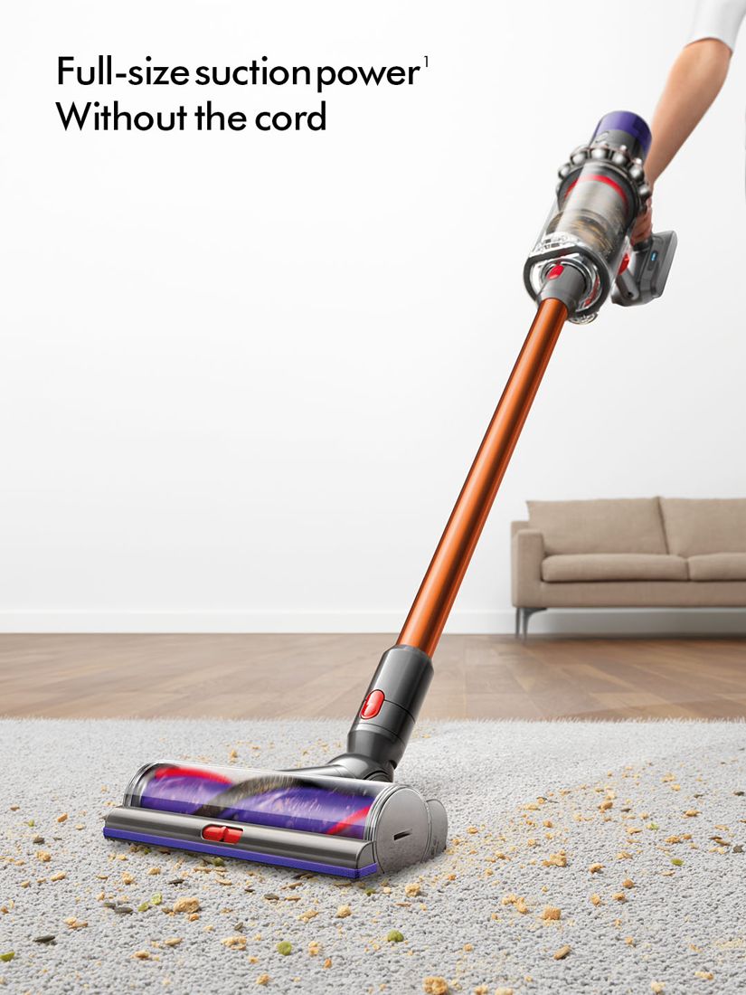 Total cleaning. Cordless Vacuum Cleaner. Бежевый Дайсон.