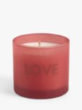 John Lewis Sentiments Love Scented Candle, 115g