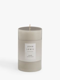 John Lewis Sentiments Calm Pillar Scented Candle, 507g