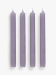 John Lewis Sentiments Dream Unscented Dinner Candles, Pack of 4