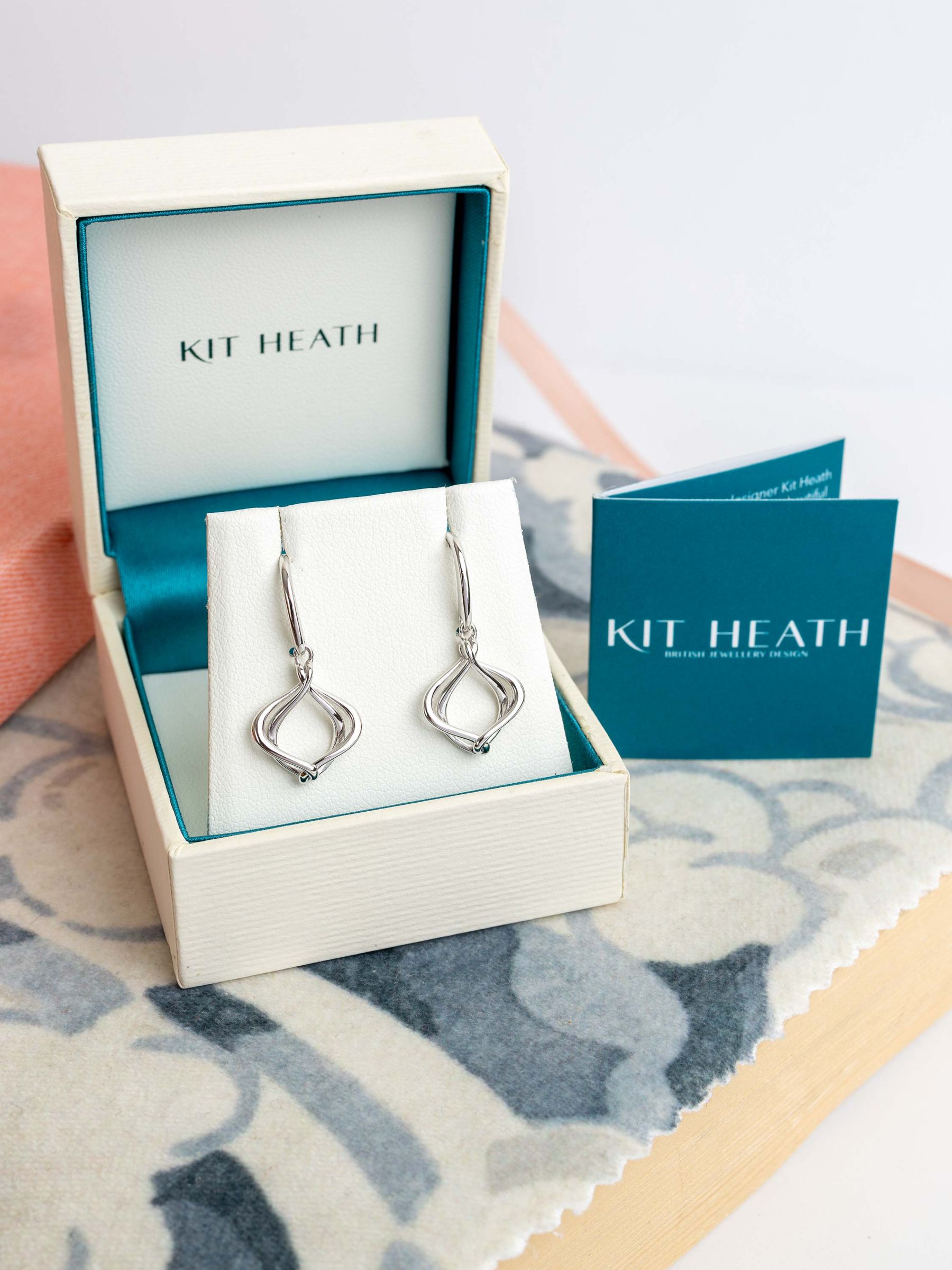 Buy Kit Heath Entwine Alicia Petite Drop Earrings Online at johnlewis.com