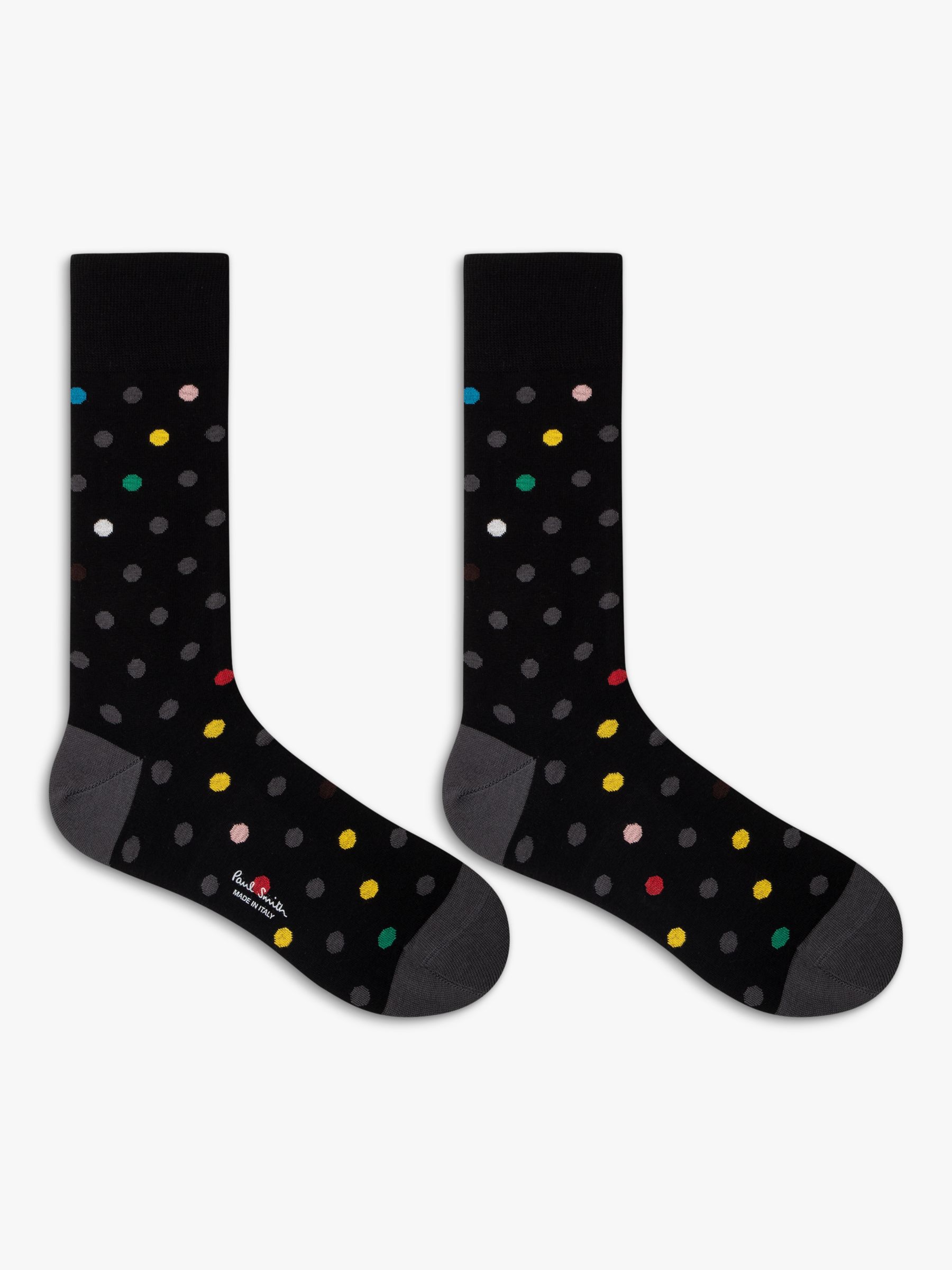 Buy Paul Smith Exclusive Stripe/Spot Socks, Pack of 2, Multi Online at johnlewis.com