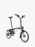 Brompton C Line Explore Mid Handlebar Folding Bike, Racing Green