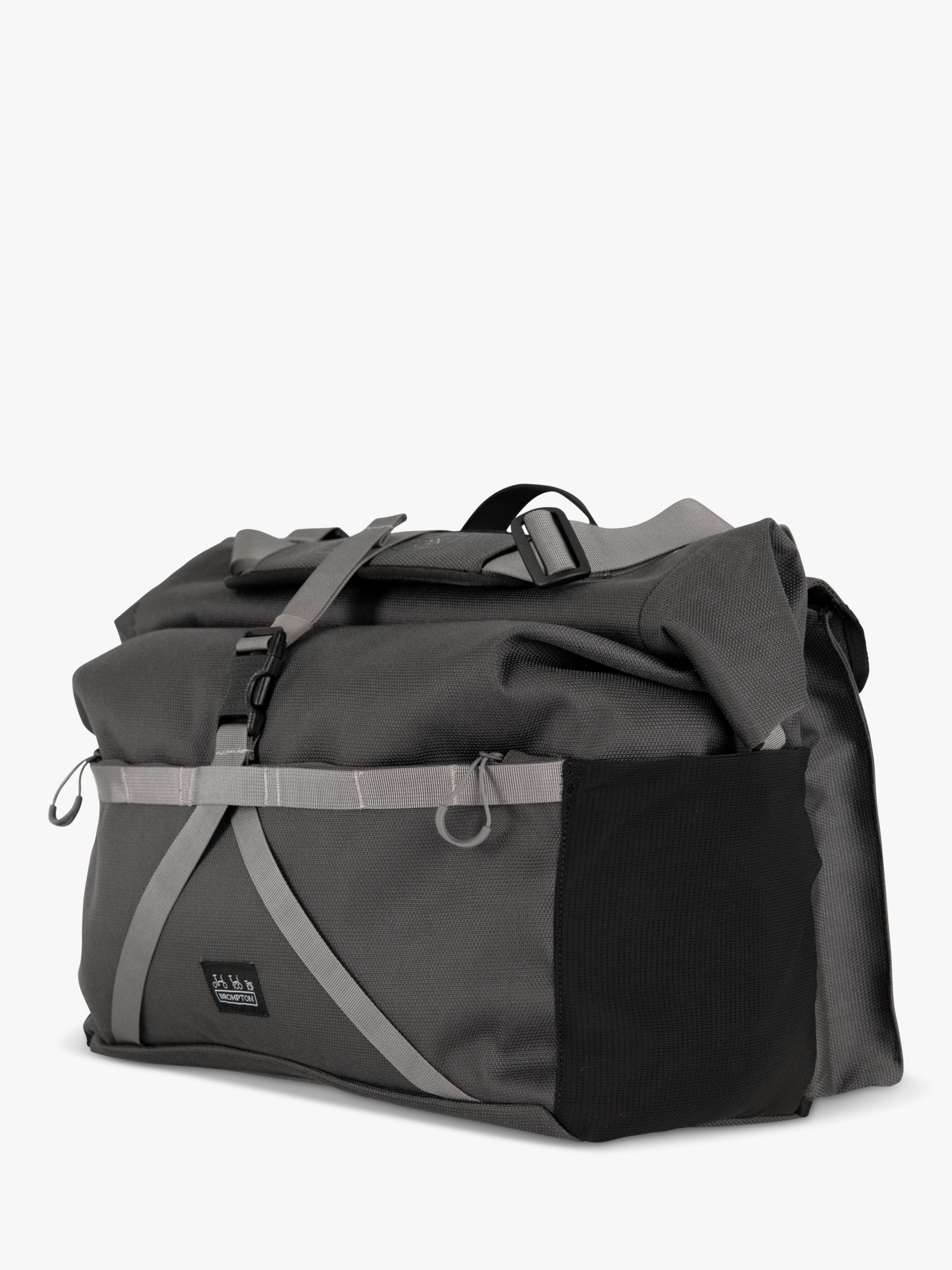 Brompton Borough Roll Top Bag Large, Dark Grey