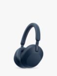 Sony WH-1000XM5 Noise Cancelling Wireless Bluetooth High Resolution Audio Over-Ear Headphones with Mic/Remote, Midnight Blue