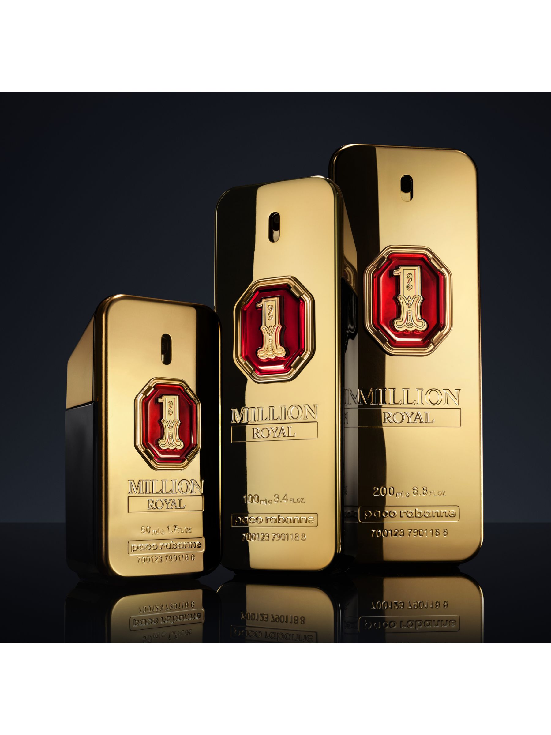 Paco Rabanne 1 Million Royal Parfum, 200ml at John Lewis & Partners
