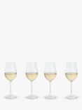 Dartington Crystal Entertain White Wine Glass, Set of 4, 250ml, Clear