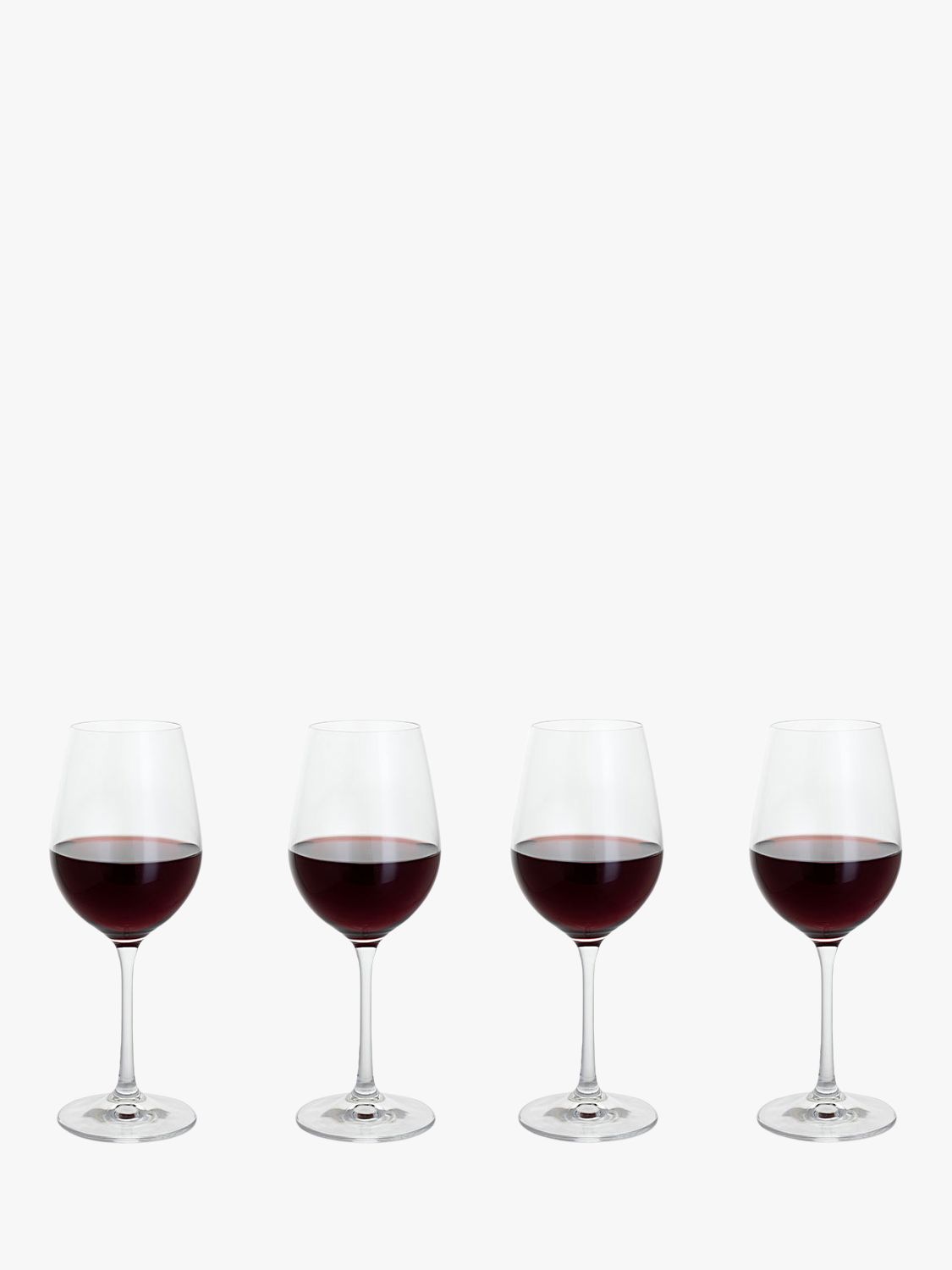 Luxbe Crystal Wine Glasses Set of 4 650mL