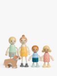 John Lewis Odney Wooden Doll's House Family Set