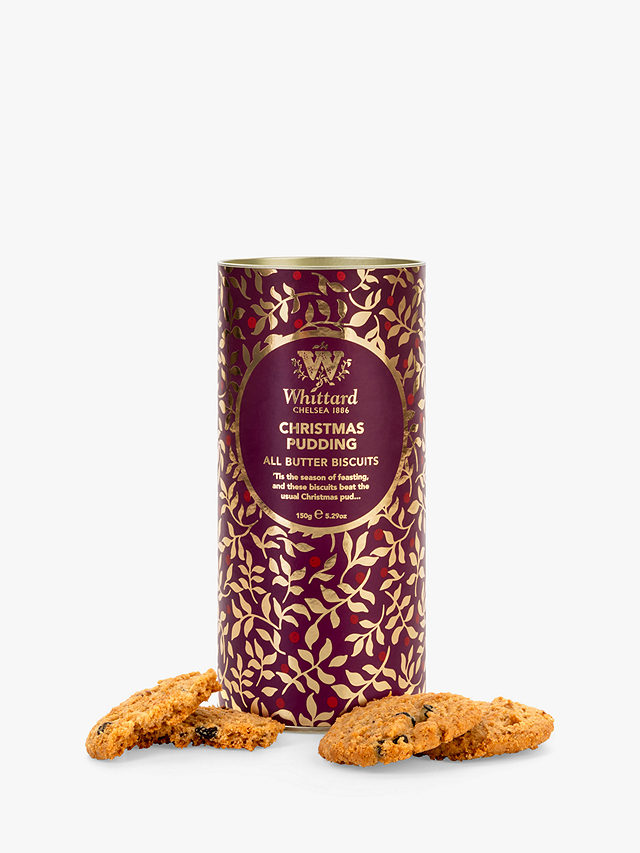Whittard Christmas Pudding Biscuits, 150g
