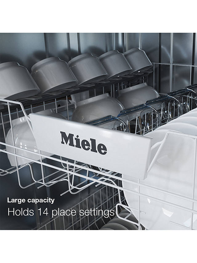 Buy Miele G5150 SCVi Active Fully Integrated Dishwasher, White Online at johnlewis.com