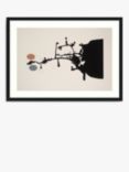 John Lewis + Tate Victor Pasmore 'Black Tiger' Wood Framed Print & Mount, 53 x 73cm