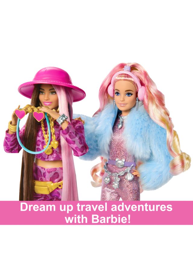 Barbie Extra Fly Travel Doll with Snow Fashion