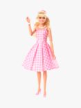Barbie The Movie Pink Gingham Dress Collectable Doll