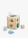 John Lewis Wooden Small Activity Cube, FSC-Certified Wood