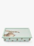 Wrendale Designs Hare Lap Tray, Green/Brown
