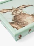 Wrendale Designs Hare Lap Tray, Green/Brown