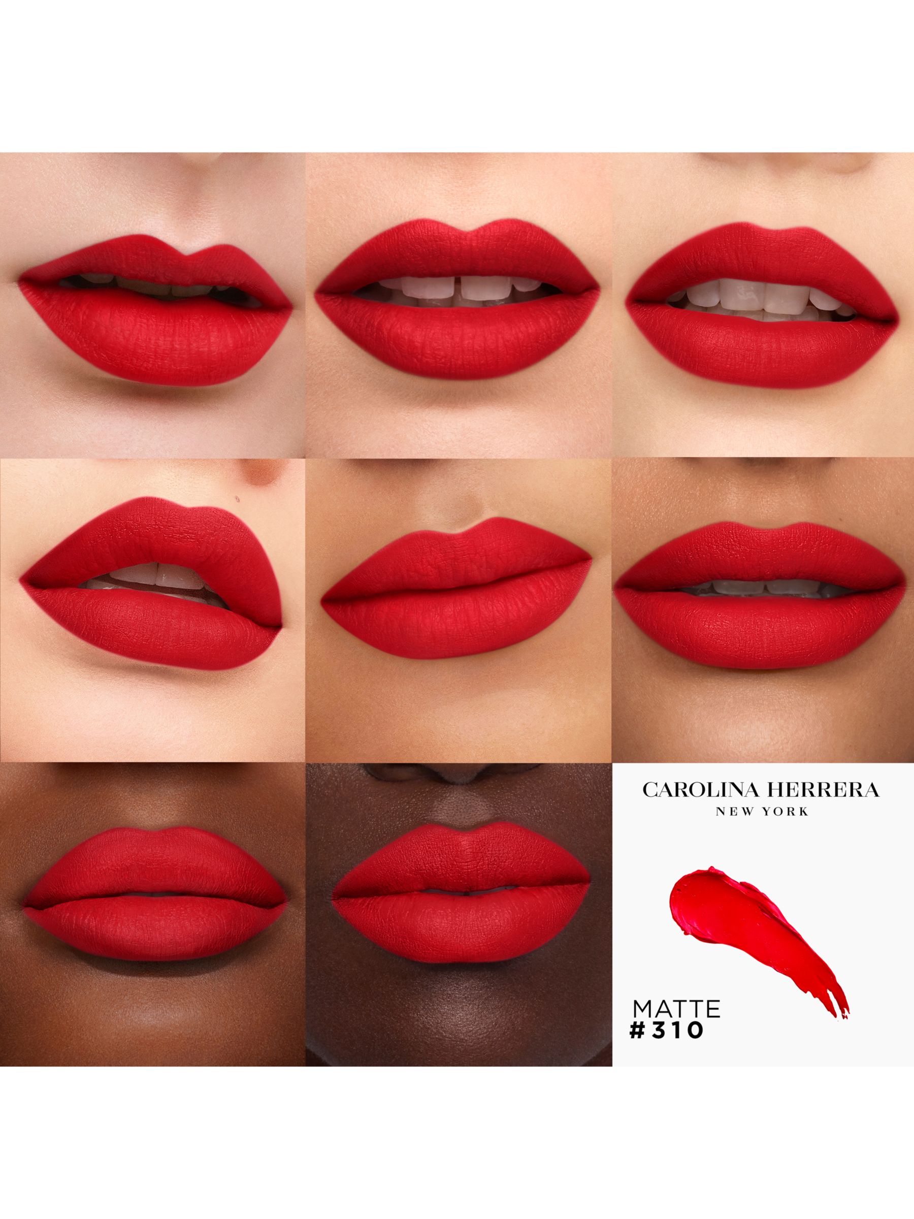 Carolina Herrera Good Girl Mini Kiss Lipstick Matte Refill, Red Carolina 310 3