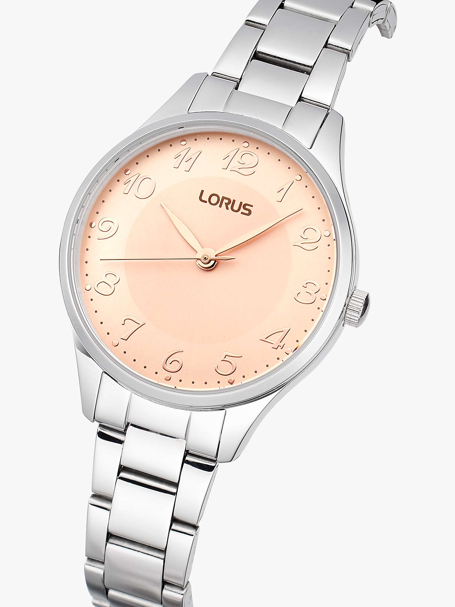 Buy Lorus Women's Sunray Dial Bracelet Strap Watch Online at johnlewis.com