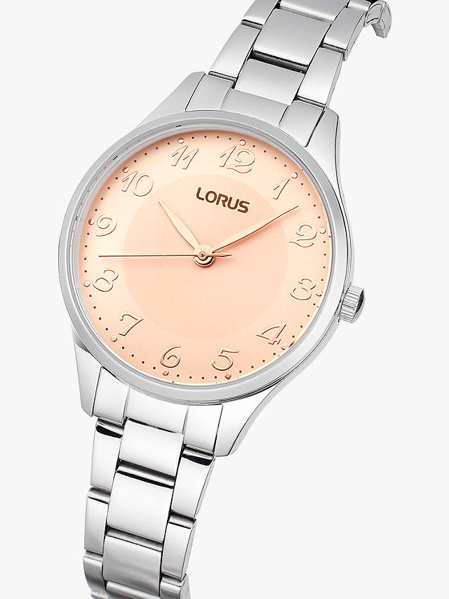 Lorus Women's Sunray Dial Bracelet Strap Watch, Silver