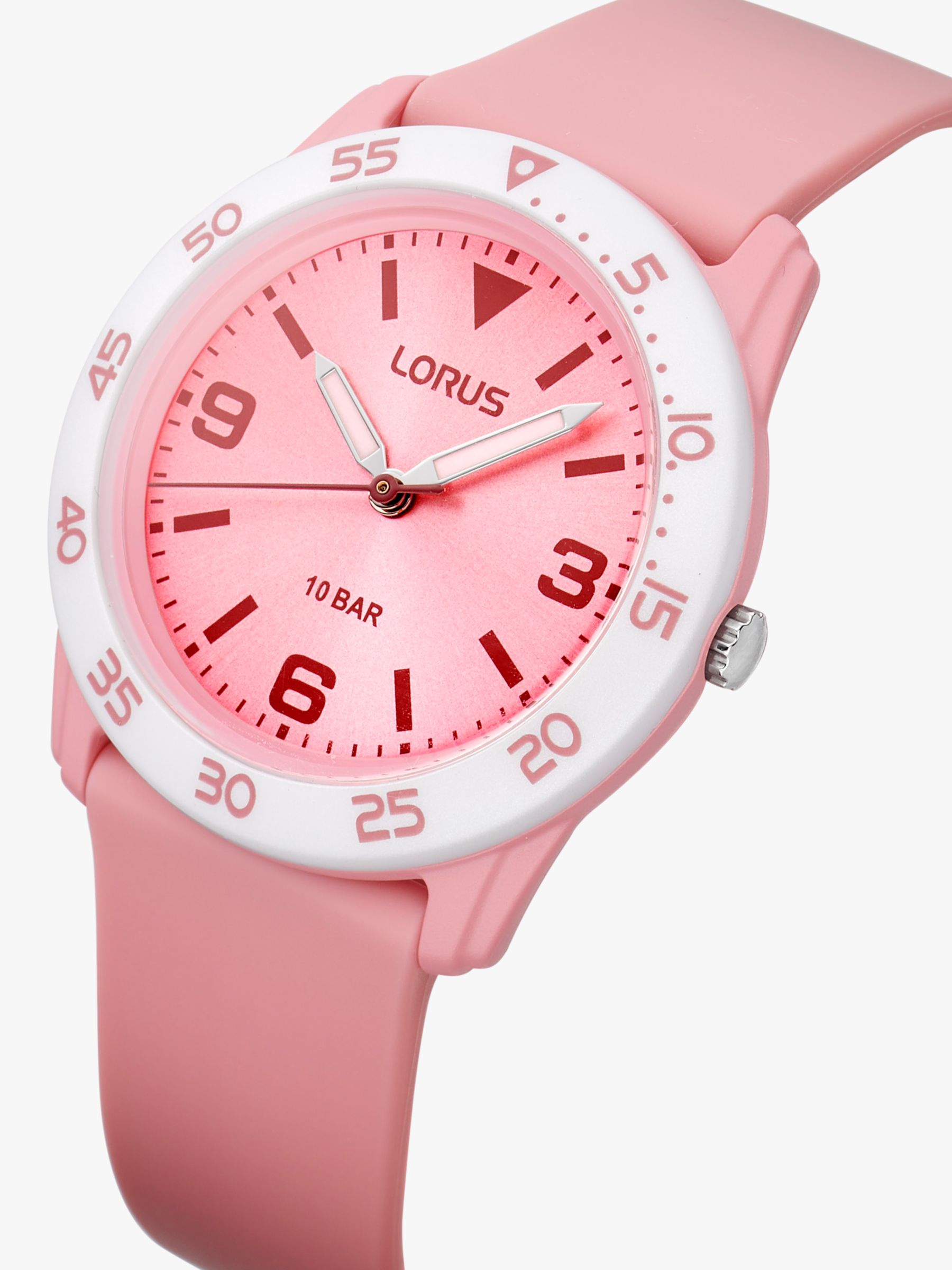 Buy Lorus Kids' Sunray Dial PU Strap Watch Online at johnlewis.com