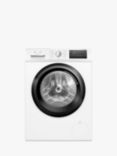Siemens iQ300 WM14NK08GB Freestanding Washing Machine, 8kg Load, 1400rpm Spin, White