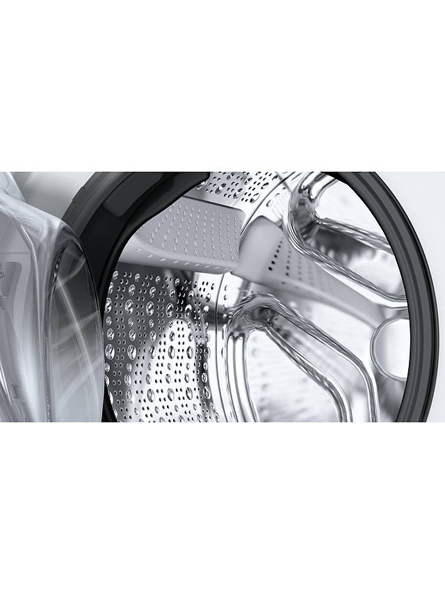 Buy Siemens iQ300 WM14NK08GB Freestanding Washing Machine, 8kg Load, 1400rpm Spin, White Online at johnlewis.com