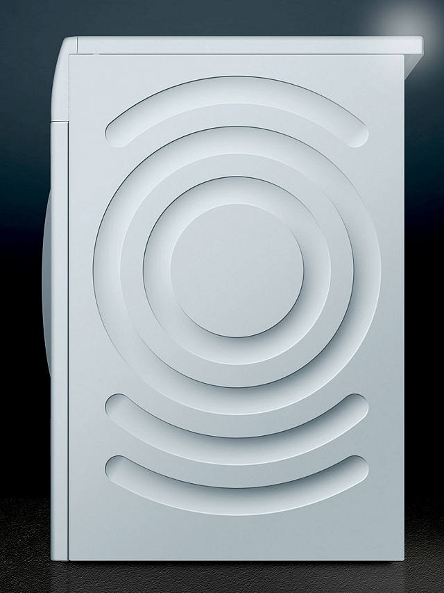 Buy Siemens iQ300 WM14NK08GB Freestanding Washing Machine, 8kg Load, 1400rpm Spin, White Online at johnlewis.com