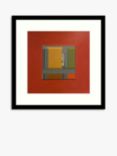 Michelle Barratt - 'Unité Colour 02.02.' Framed Print, H53.5 x W53.5cm, Red/Multi