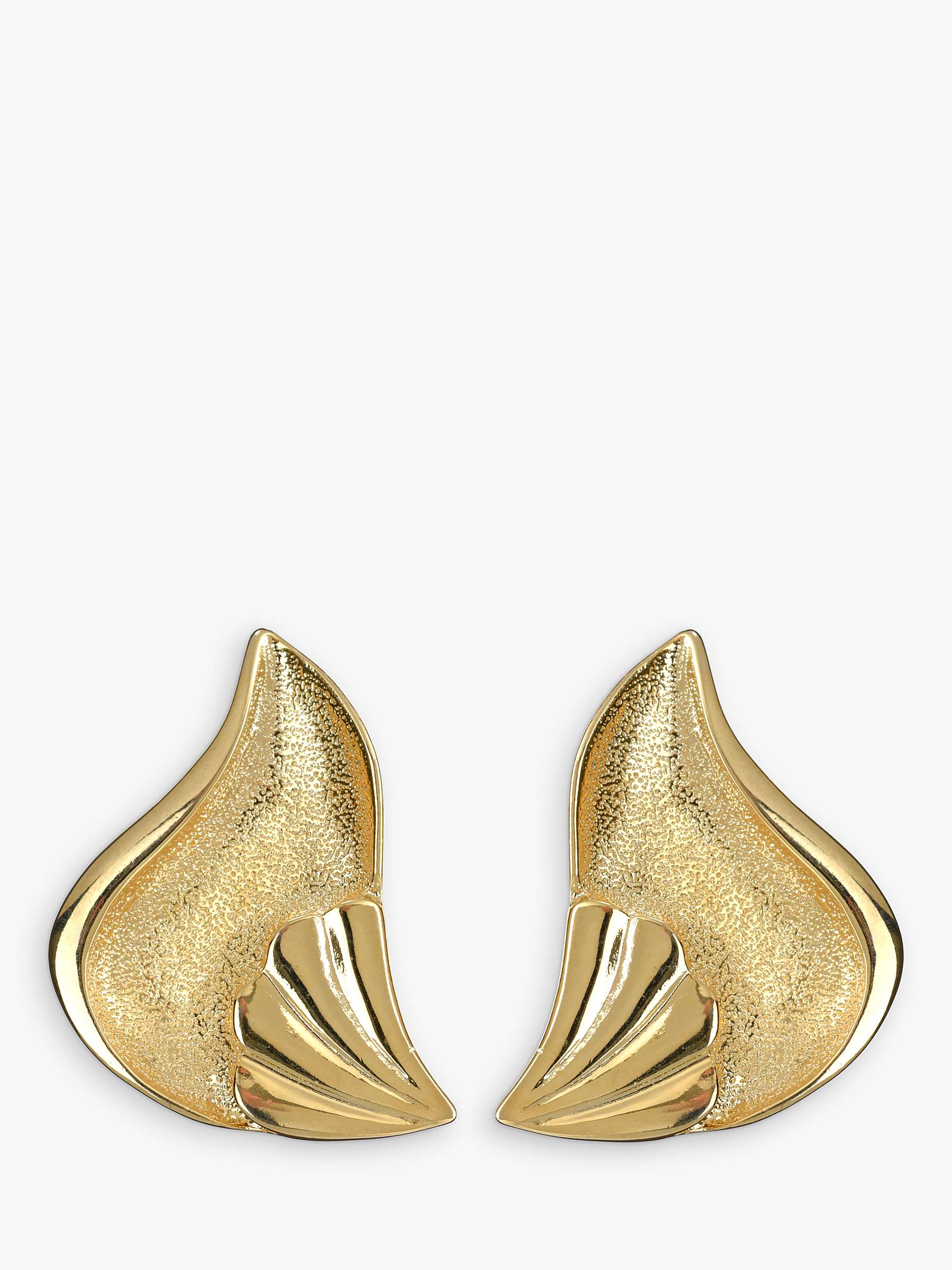 Buy Eclectica Vintage Ear Lobe Cover Clip-On Earrings, Dated Circa 1980s Online at johnlewis.com