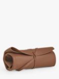 John Lewis Leather Watch Roll, Brown
