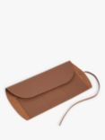John Lewis Leather Watch Roll, Brown